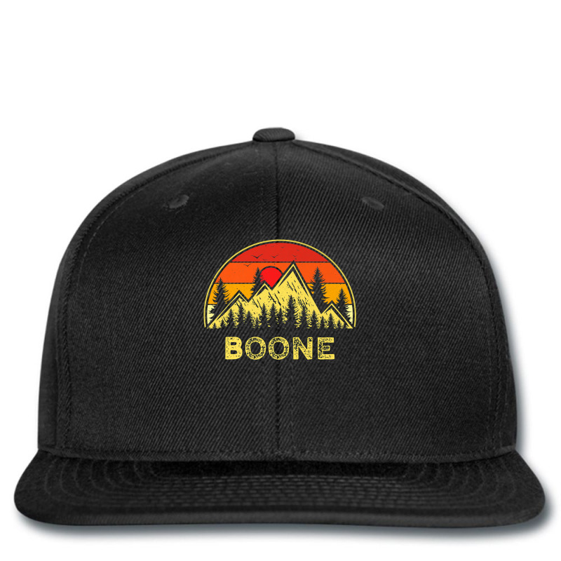 Vintage Boone North Carolina Nc Mountains Hiking Souvenir Premium T Sh Printed hat by FavorRoh | Artistshot