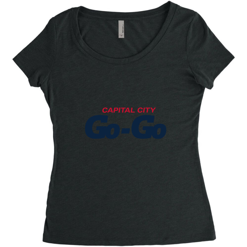 Capital City Go Go Women's Triblend Scoop T-shirt by eymad | Artistshot