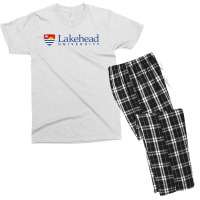 Lakehead University Men's T-shirt Pajama Set | Artistshot