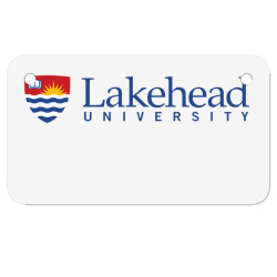 lakehead university Motorcycle License Plate | Artistshot