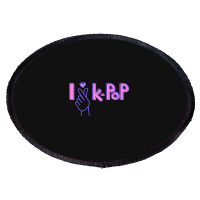 Cool,i,love,k Pop Oval Patch | Artistshot