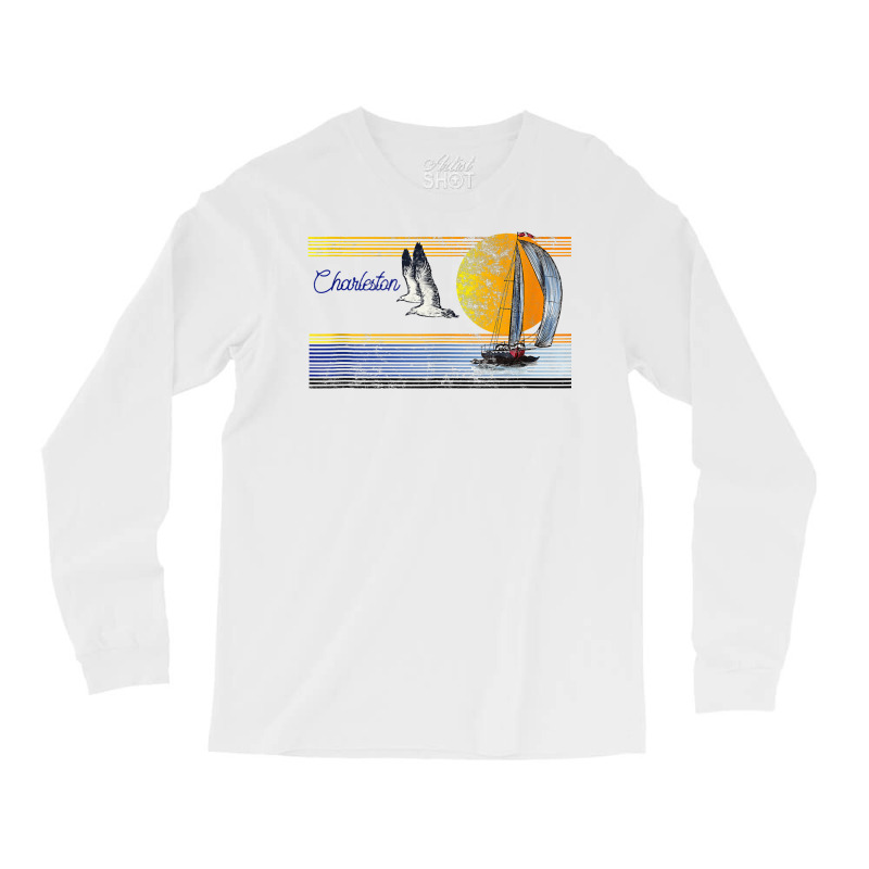 Vintage Sailing Sailboat Sail   Charleston South Carolina Tank Top Long Sleeve Shirts | Artistshot