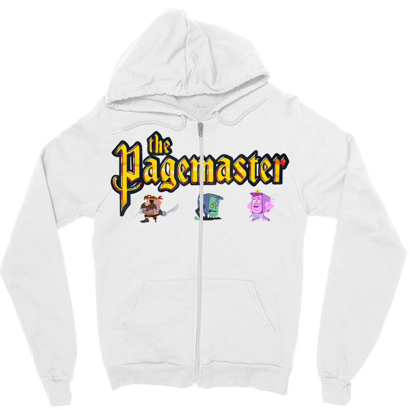 The Pagemaster Vintage T Shirt Zipper Hoodie by gehriglyssy | Artistshot