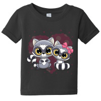 Cartoon Cat Cute Twin Baby Tee | Artistshot