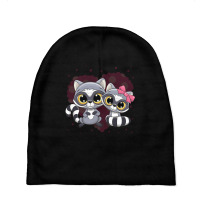 Cartoon Cat Cute Twin Baby Beanies | Artistshot