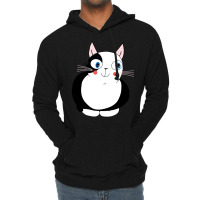 Cartoon Cat Lightweight Hoodie | Artistshot