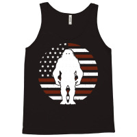 Bigfoot T Shirtbigfoot American Flag Flag 4th Of July T Shirt Tank Top | Artistshot