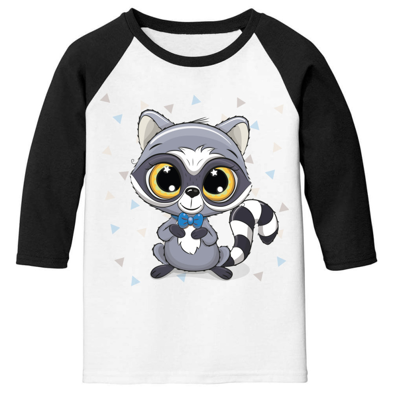 Cartoon Cat Cute Funny Youth 3/4 Sleeve | Artistshot