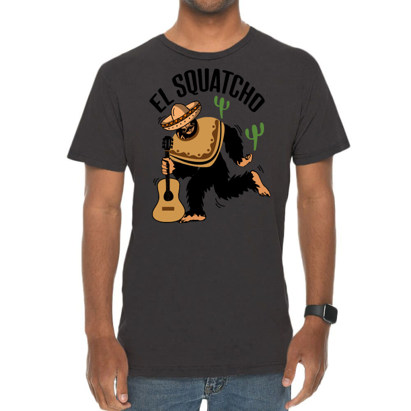 Bigfoot T Shirtbigfoot El Squatcho T Shirt Vintage T-shirt | Artistshot