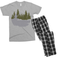 Bigfoot T Shirtbigfoot Fishing Gifts T Shirt Men's T-shirt Pajama Set | Artistshot