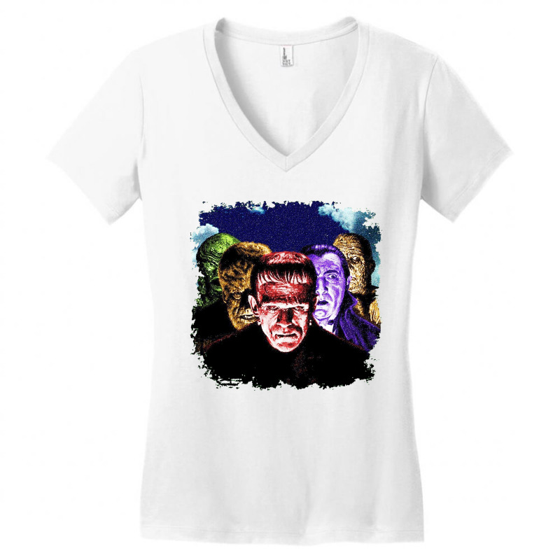 Vintage  Johnson For Men Women Women's V-Neck T-Shirt by SemajArtists | Artistshot