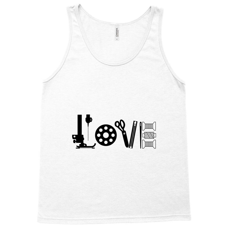 Love Sewing Quilting Tools Sewing Machine Quilters Tank Top | Artistshot