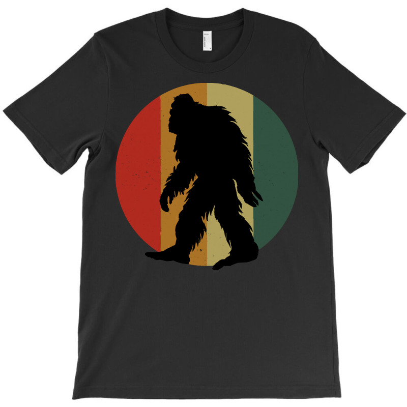 Bigfoot T Shirtbigfoot Retro Sunset T Shirt T-shirt | Artistshot