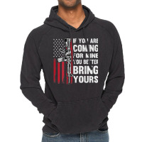 If You're Coming For Mine You Better Bring Yours Ar 15 Gun T Shirt Vintage Hoodie | Artistshot