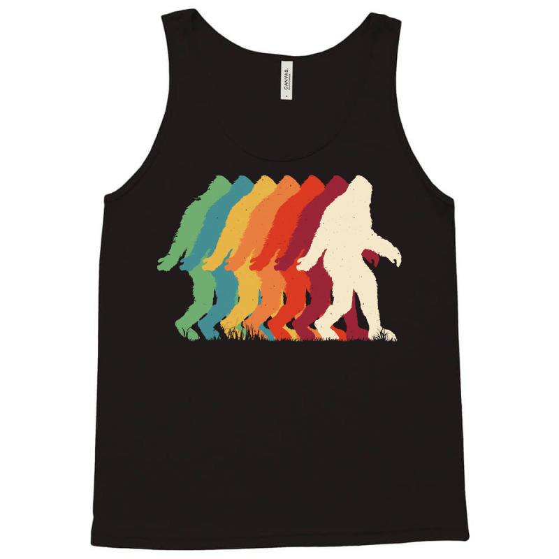 Bigfoot T Shirtbigfoot Retro T Shirt Tank Top | Artistshot