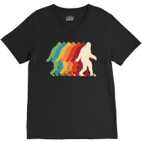 Bigfoot T Shirtbigfoot Retro T Shirt V-neck Tee | Artistshot