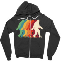 Bigfoot T Shirtbigfoot Retro T Shirt Zipper Hoodie | Artistshot