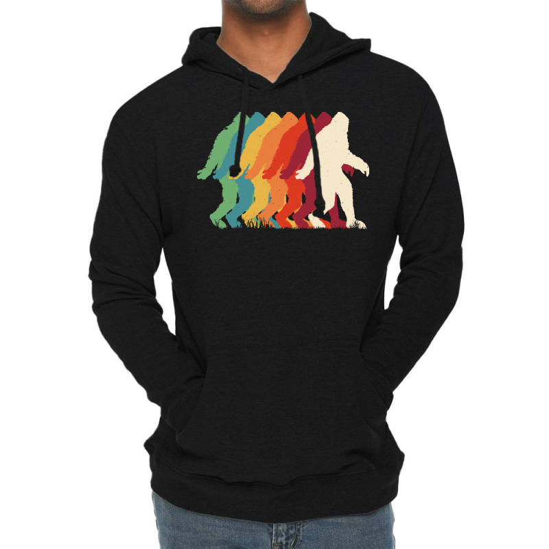 Bigfoot T Shirtbigfoot Retro T Shirt Lightweight Hoodie | Artistshot