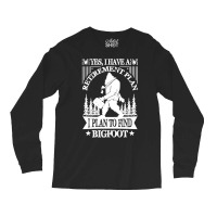 Bigfoot T Shirtbigfoot Sasquatch Retirement T Shirt T Shirt Long Sleeve Shirts | Artistshot