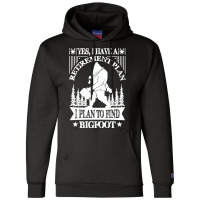 Bigfoot T Shirtbigfoot Sasquatch Retirement T Shirt T Shirt Champion Hoodie | Artistshot