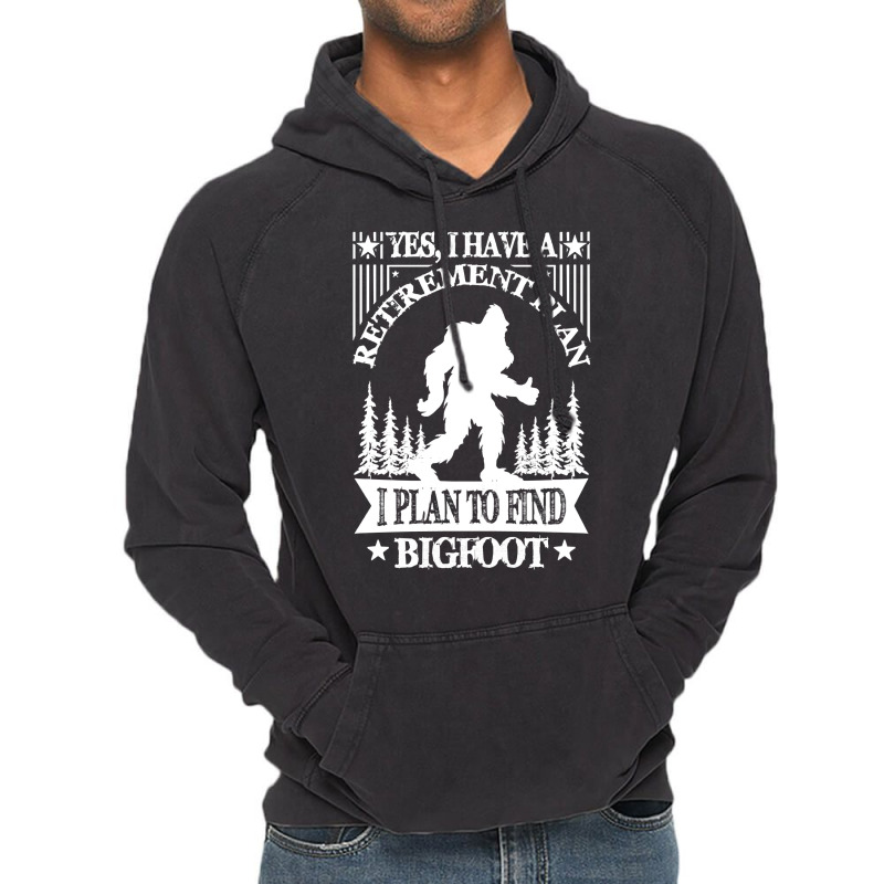 Bigfoot T Shirtbigfoot Sasquatch Retirement T Shirt Vintage Hoodie | Artistshot