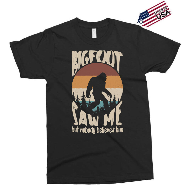 Bigfoot T Shirtbigfoot Saw Me T Shirt (1) Exclusive T-shirt | Artistshot