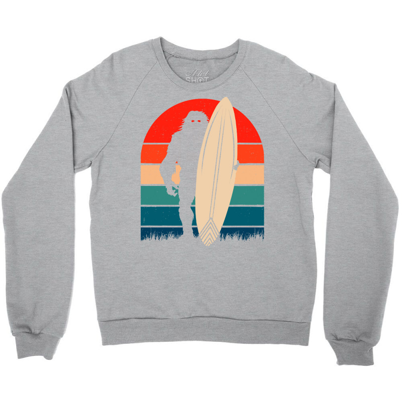 Bigfoot T Shirtbigfoot Surfing Retro Summer T Shirt Crewneck Sweatshirt | Artistshot