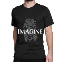 Cool Imagine Tattoo Dragon V2 Day Gift Classic T-shirt | Artistshot