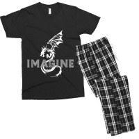 Cool Imagine Tattoo Dragon Vintage Men's T-shirt Pajama Set | Artistshot