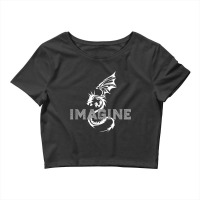 Cool Imagine Tattoo Dragon Vintage Crop Top | Artistshot