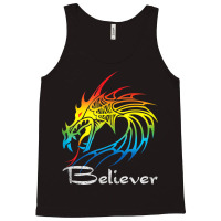 Dragon Believer Imagine This Gift For Dragon Fans Animations Character Tank Top | Artistshot