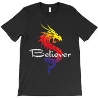 Dragon Believer Imagine This Gift For Dragon Fans Funny Women T-shirt | Artistshot