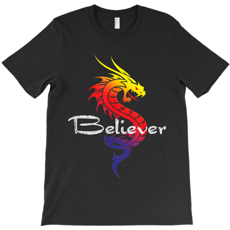 Dragon Believer Imagine This Gift For Dragon Fans Funny Women T-Shirt by HailieDesign | Artistshot