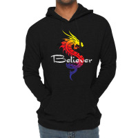 Dragon Believer Imagine This Gift For Dragon Fans Funny Women Lightweight Hoodie | Artistshot