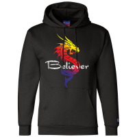 Dragon Believer Imagine This Gift For Dragon Fans Funny Women Champion Hoodie | Artistshot