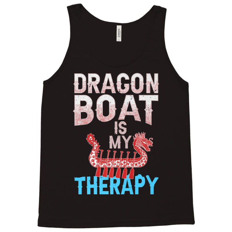 Dragon Boat Racing Festival Paddle Chinese Boating Art Character Tank Top by HailieDesign | Artistshot