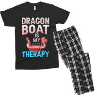 Dragon Boat Racing Festival Paddle Chinese Boating Art Character Men's T-shirt Pajama Set | Artistshot