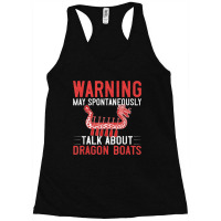 Dragon Boat Racing Festival Paddle Chinese Boating Arts Characters Racerback Tank | Artistshot