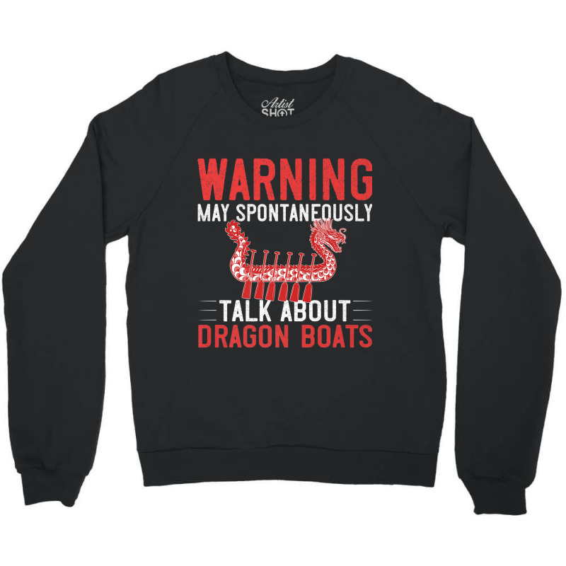 Dragon Boat Racing Festival Paddle Chinese Boating Character Videogame Crewneck Sweatshirt by HailieDesign | Artistshot