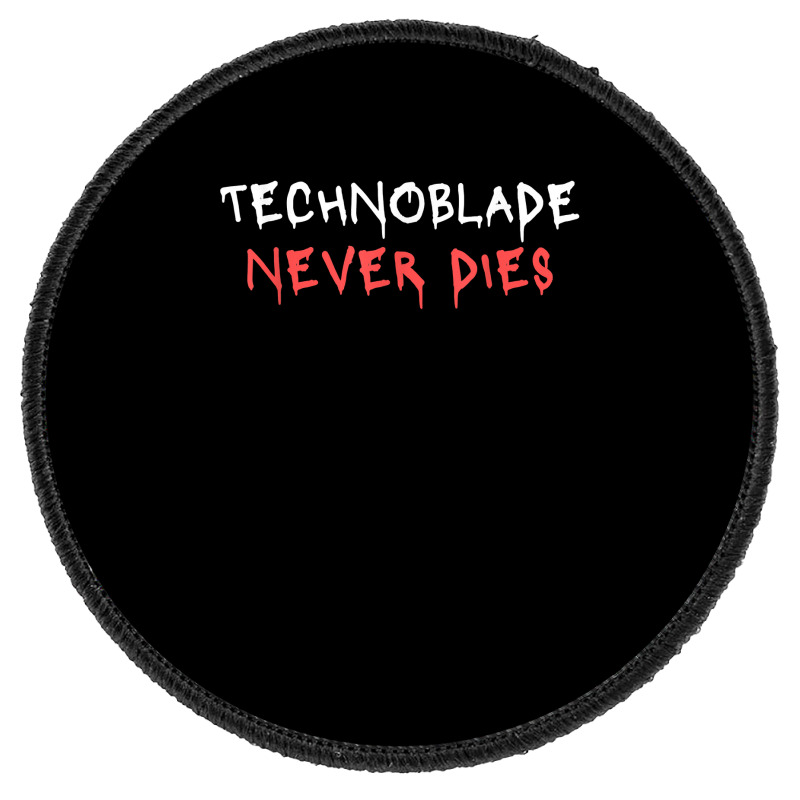 Technoblade 'Never Dies' Embroidered Patch