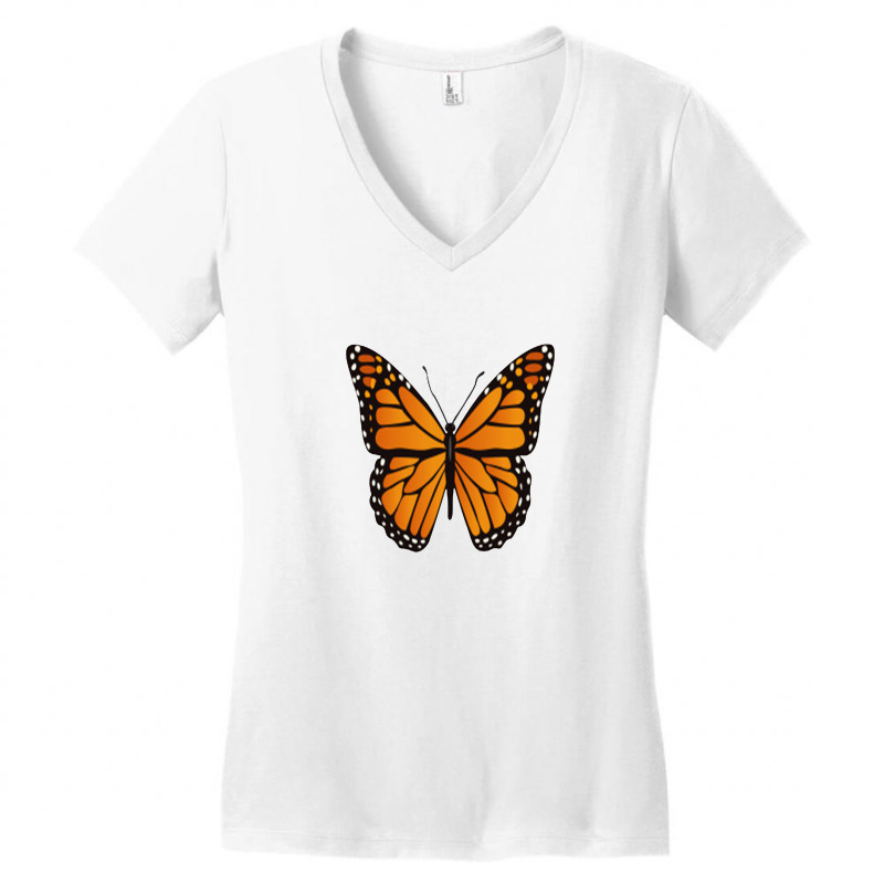 Nick Mason Butterfly Women's V-Neck T-Shirt by sanjayaputra | Artistshot