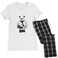 The Angry Panda Women's Pajamas Set | Artistshot