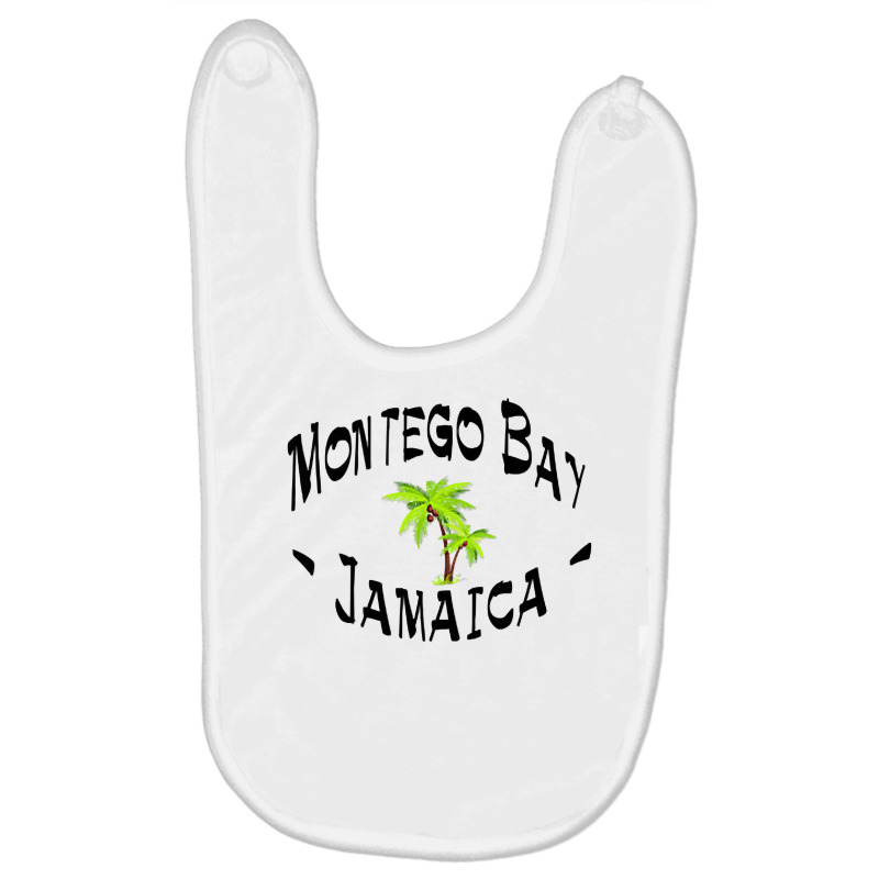 2 Sided Montego Bay Jamaica Island Tropical T Shirt Baby Bibs by jaiahlowes | Artistshot