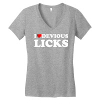 Internet Popular Trend I Love Devious Licks Premium T Shirt Women's V-neck T-shirt | Artistshot