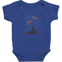 Hodl With Candlestick Chart Crypto Bitcoin Light Baby Bodysuit | Artistshot