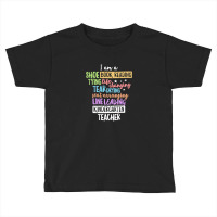 I Am A Kindergarten Teacher Shirt Creative Gift Toddler T-shirt | Artistshot