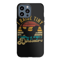 I Raise Tiny Dinosaur Funny Vintage Retro 70s Bearded Dragon Day Gift Iphone 13 Pro Max Case | Artistshot