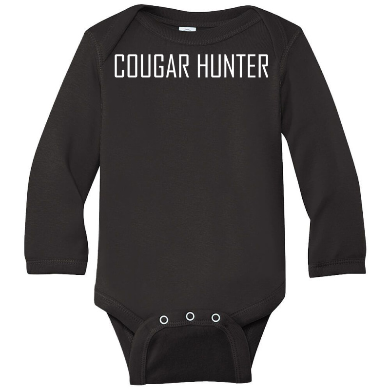 Cougar Hunter Pullover Hoodie Long Sleeve Baby Bodysuit by kalerttjay | Artistshot