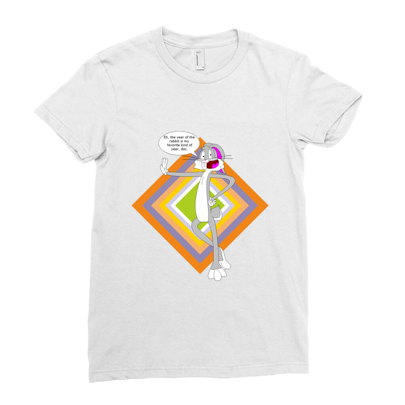 Bugs Bunny Ladies Fitted T-shirt | Artistshot