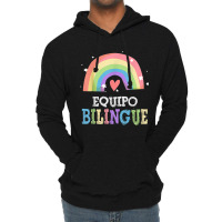 Equipo Bilingue Spanish Bilingual Team Squad Back To School Lightweight Hoodie | Artistshot